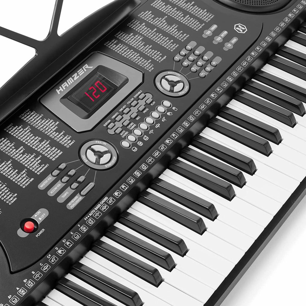 hamzer 61 key electronic music keyboard