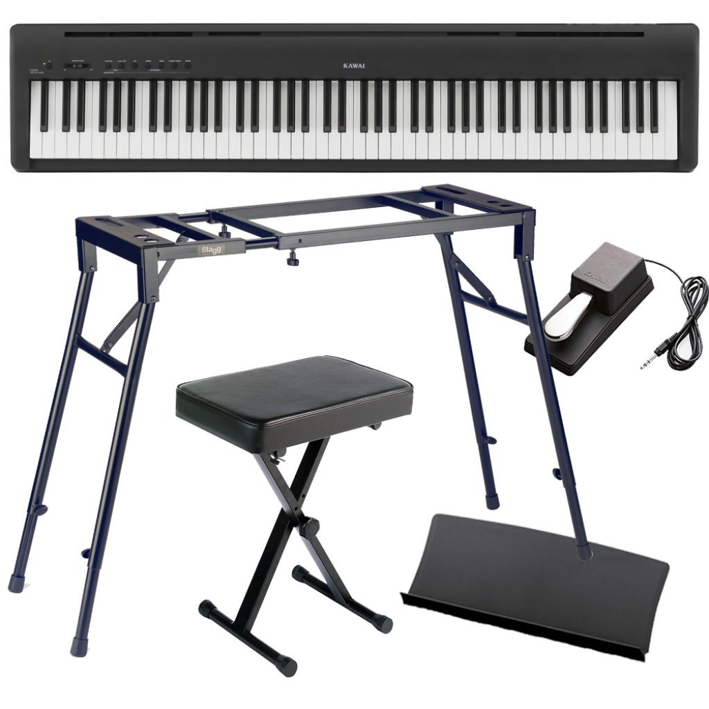 Kawai ES110 Digital Piano w/ Xtype Stand and Xtype Bench – Londonderry Piano